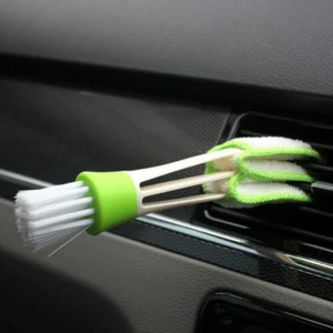 1pcs Car Plastic Cloth Brush Cleaning Air Conditioner Vent Cleaner Accessories - Picture 1 of 11