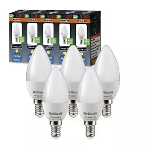 5x E14 SES Candle LED Bulb 7W=70W WARM White Brite-R 3000K 260V Light Lamp - Picture 1 of 7