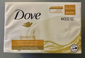 Taubencremeöl Schönheitscreme Bar Seife mit marokkanischem Arganöl - 4 BAR x 100 g - Bild 1 von 4