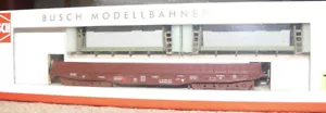 HS Busch 31172 Flachwagen Samm 4818 Mit zwei Transportgestellen KPB-25 Spur TT - Bild 1 von 1