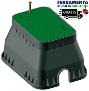 Pozzetto irrigazione Rain rettangolare coperchio PVC - Foto 1 di 5