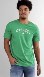 HURLEY O'HURLEY IRISH SURF GRAPHIC TEE T-SHIRT SMALL  NWT - Picture 1 of 5