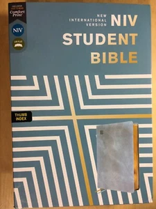 Niv, Studentenbibel, Daumen indiziert, Komfortdruck [türkis] von Tim Stafford... - Bild 1 von 3