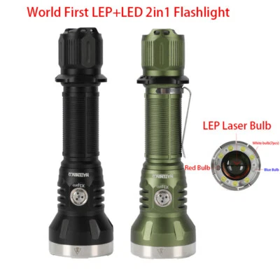 MATEMINCO X1pro LEP + LED 2 IN 1 Laser Mini Flashlight 1350 Meter 1350LM Torch - Image 1 of 4