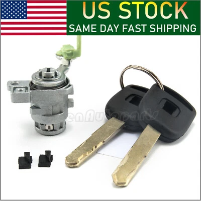 Left & Driver Door Lock Cylinder Switch Keys For 2003-2007 Honda Accord 4 Door - Image 1 of 4
