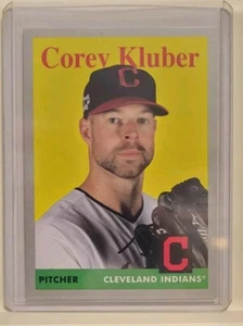 2019 TOPPS ARCHIVES #19 COREY KLUBER *SILVER BORDER # /99  INDIANS - Picture 1 of 3