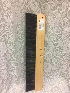Marshalltown 24 in Concrete Broom Wood Block Hardwood BlockIdeal Finish Surfaces - Picture 1 of 5