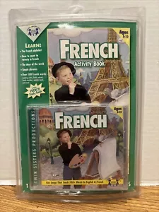 French by Various Artists CD & activity book new twin sisters twin 410CD - Imagen 1 de 12