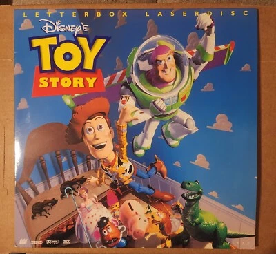 Toy Story (Laserdisc, 1997) Classic Disney Pixar Animated Movie *RARE* Letterbox - Image 1 of 4