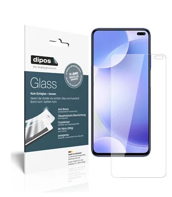 2x Protector Pantalla para Xiaomi Redmi K30 5G Racing Cristal Flexible 9H dipos Foto 1 de 4