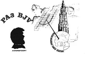 Netherlands, 1983, Vintage QSL Card - Radio Amateur - Picture 1 of 2