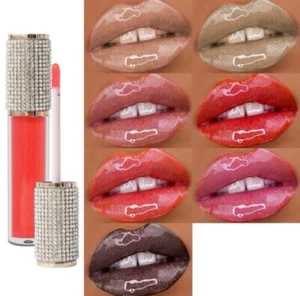 shimmer lip gloss, 100% vegan, long lasting glossy lips, all natural - Picture 1 of 6