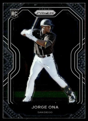 2021 Panini Prizm Jorge Ona Rookie San Diego Padres #209 - Image 1 of 2