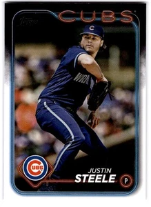 Justin Steele 2024 Topps #318 Chicago Cubs - Picture 1 of 2