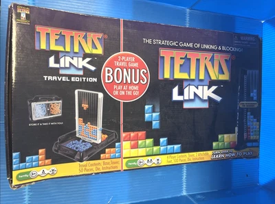Tetris Link Game w/ Bonus Travel Edition Techno Source - Image 1 of 3