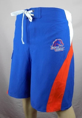 Nuevo traje de baño Boise State Broncos para hombre pequeño azul bañador board shorts Foto 1 de 3