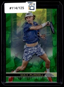 2024 Topps Chrome Sapphire #13 Max Purcell Green Ice #114/125 - Picture 1 of 2