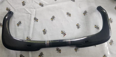 TOSEEK 全碳车把赛车计时自行车 Bullhorn 杆 31.8 毫米灯 — 第 1/2 张图片