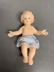 Belén interior hogar Homco #5260 estatuilla de porcelana de repuesto BABY JESUS - Imagen 1 de 12