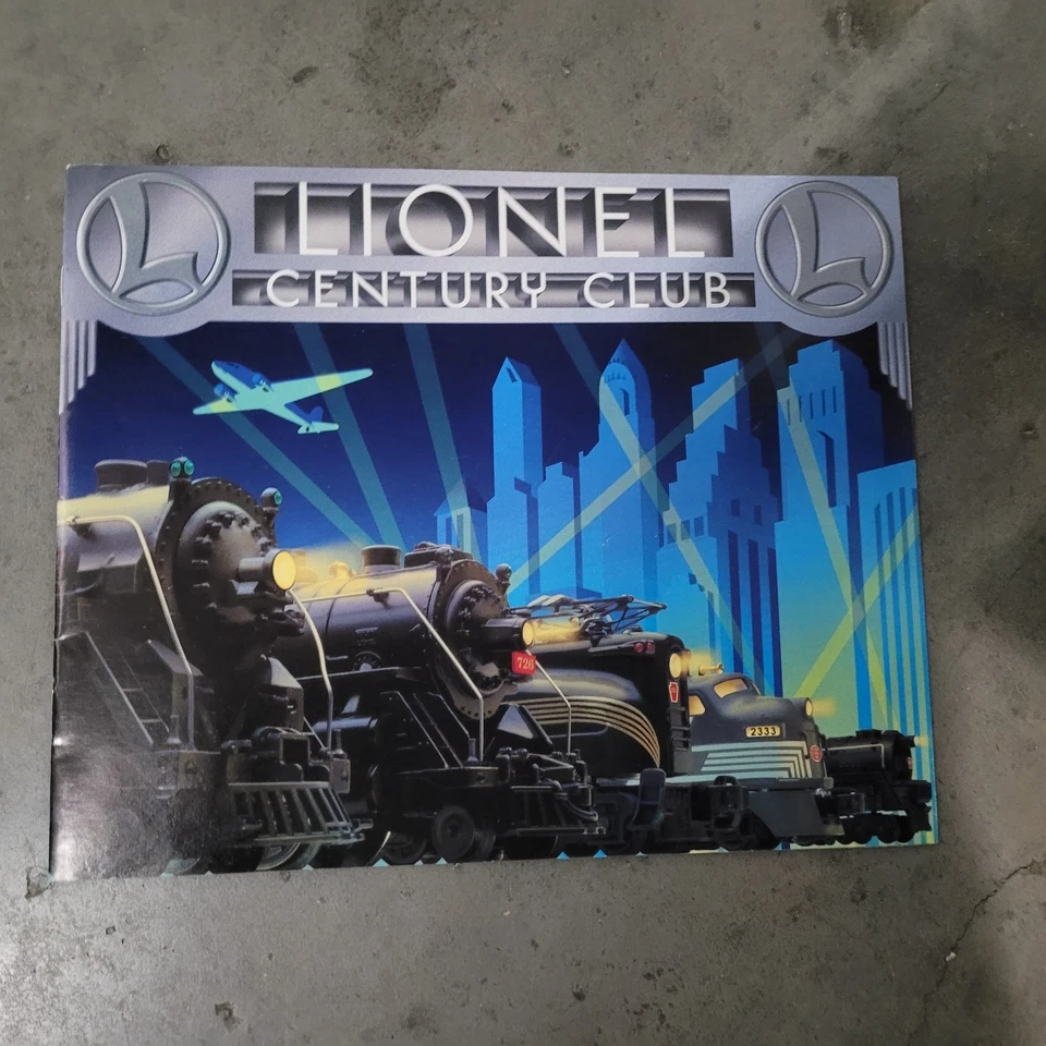 Catálogo de trenes y accesorios Lionel Century Club 1996 - Envío gratuito Foto 1 de 1