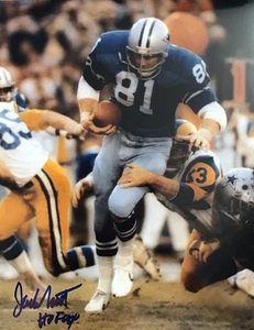 JACKIE SMITH signiertes Dallas Cowboys 8x10 FOTO - Bild 1 von 4
