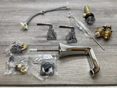 Pfister LG49-FE0 Park Avenue 1.2 GPM Widespread Bathroom Faucet