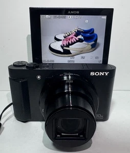 Sony Cyber-shot DSC-HX90V 18.2MP Digital Camera W Charger, Battery, SD Card,Case - Picture 1 of 10