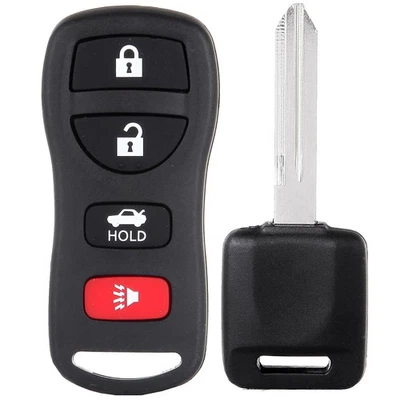 For Nissan For 350Z 2003 2004 2005 2006 2007 2008 Remote Key Fob replacement Foto 1 de 4