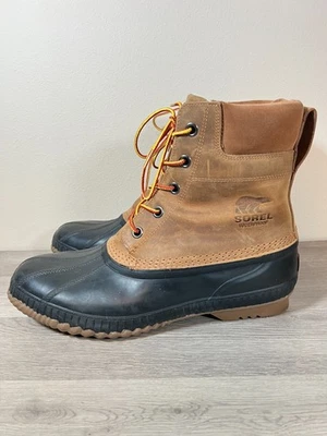 Sorel Cheyanne Botas Pato Botas Para Hombre Talla 14 Marrón Negro Foto 1 de 4