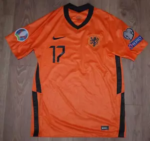 Trikot Nike Niederlande 2020 EM Home Heim EURO Netherlands #17 BLIND Signed - Bild 1 von 11