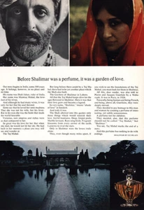 1968 Guerlain Shalimar Perfume: Garden of Love Vintage Print Ad - Imagen 1 de 1