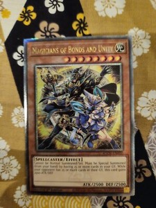 Magicians of Bonds and Unity - Quarter Century Rare - AGOV - 1st Ed - Yu-Gi-Oh