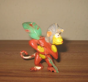 Figura El libro de la selva hoja de palma mono del rey Lui Disney Heimo vintage años 60 - Imagen 1 de 5