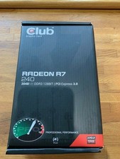 Club 3D Radeon R7 240 2048MB DDR3 128 Bit PCI Express 3.0 NEW Graphics Card