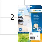 HERMA 10707 Etiketten Recyclingpapier A4 210x148mm weiß permanent