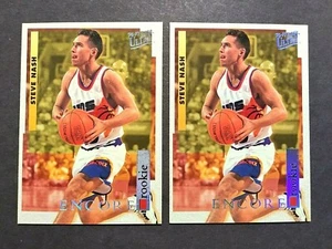 1996-97 Fleer Ultra Steve Nash ROOKIE #273 2 Card Lot - Picture 1 of 2