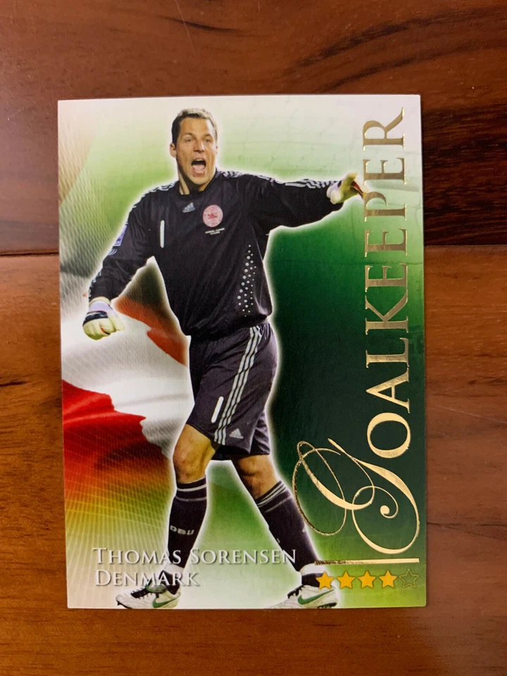 2010 Futera World Football Soccer - Denmark THOMAS SORENSON MINT - Image 1 of 1