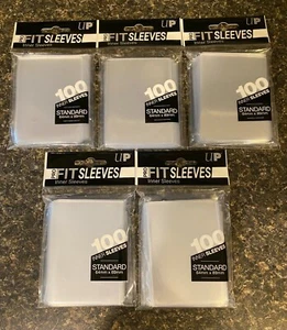 Ultra Pro PRO-Fit Standard Size TOP LOAD Inner Card Sleeves - 500 Total Sleeves  - Picture 1 of 3