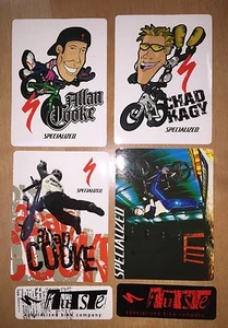 Set adesivi BMX specializzato - confezione da 6 Chad Kagy-Allan Cooke-FUSE X-Games rampa verde - Foto 1 di 9
