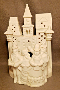 Partylite Christmas Village Carolers Tealight Candle Holder Po204 Free Shipping!