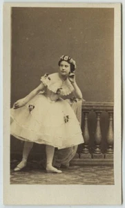 CDV 1860-70. La danseuse Alexandrine Simon. Danse. Dance. - Imagen 1 de 1