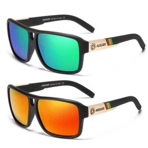 Classic Men Women Polarised Sunglasses TAC Mirror Anti-Glare UV400 - Picture 1 of 9