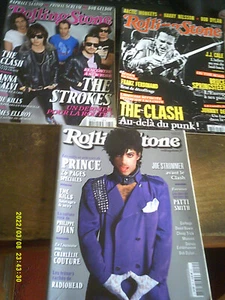3 REVUES ROLLING STONE   THE CLASH JOE STRUMMER PAUL SIMONON - Picture 1 of 6