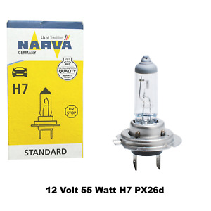 2 Stück Narva 12V 55W PX26d  H7 48328 Halogen Glühlampe Autolampe  7N7w