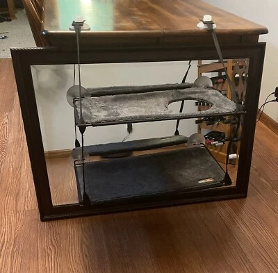 K&H Pet Products EZ Mount Window Sill Cat Bed, Double Stack Gray - Image 1 of 2