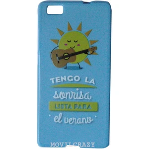 FUNDA CARCASA CASE TPU GEL CUSTODIA DIBUJO PARA HUAWEI ASCEND P8 LITE FRASE - Imagen 1 de 1