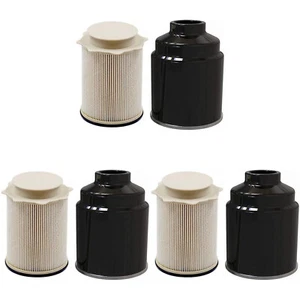 3X Filtre à Carburant Turbo Diesel Séparateur d'Eau pour RAM 6,7L Cummins 2013-2017 - Photo 1/12