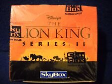 1994 Skybox The Lion King Series 2 Factory Sealed Box  (36 Packs)
