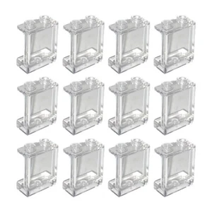 NEW LEGO® Train 12x 1x2x2 Carriage Window Transparent Clear 87552 35378 - Picture 1 of 1