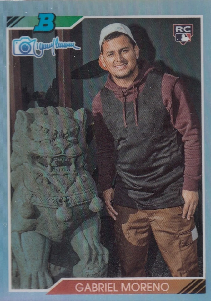 GABRIEL MORENO BOWMANS BEST ROOKIE 1992 RANDY JOHNSON RC DIAMONDBACKS #13 2023 - Image 1 of 1